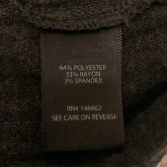 Torrid Gray Off One Shoulder Blouse Size 2 - Picture 5 of 8